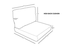 TK Classics Cushions BARBADOS-07c Patio Furniture Beige