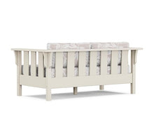 Martha Stewart by POLYWOOD® Acadia Deep Seating Loveseat in Sand/Leaf Dune Burlap