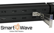 KING RKX2445-RMTX-BLK Electric Indoor/Outdoor Infrared Radiant Heater w/Remote, 61", 4500W / 240V