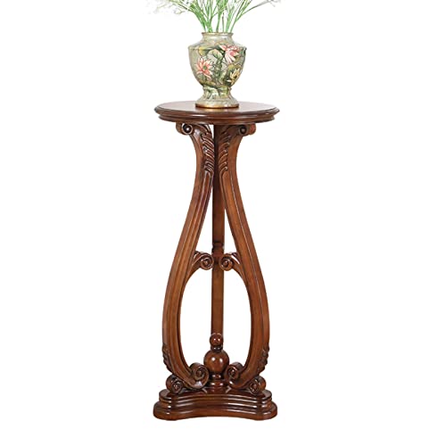 BABETT Bonsai Pedestal Vase Pedestal Stands Freestanding Wooden Shelf Indoor Plant Stand Flower Pot Display Stand Floor-Standing Wooden Flower Table Planter Stand Plant Holder