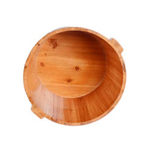 Bucket for Foot Bath,Sauna Accessories Sauna Bucket Water Bucket,Handmade Wooden Footbath Tubs,Foot Relaxing Barrel Present
