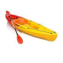 GLOBALWAY 10.2FT Sit-On-Top Fishing Kayak with Paddle Yellow/Orange