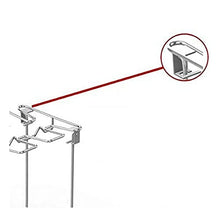 HIONJIN Stainless Steel Chicken Wing Leg Grill with Drip Tray, Used for Grilling Multi-Purpose Chicken Leg Grilling Utensils