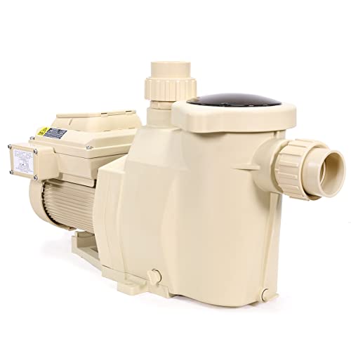 XtremepowerUS 3.0HP High-Flo Pool Pump Variable Speed In-Ground Pool - Energy Star Certified