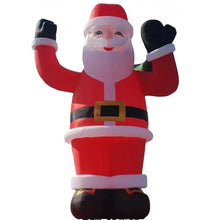 YBZCHLM Giant Christmas Inflatable Santa Claus with Gift Bag and LED Lights Red Model 1 33ft