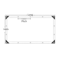 GHPLY Clear Tarps with Grommets Plastic Tarpaulin 0.13mm Thicken Waterproof Transparent Outdoor Curtain for Patio Enclosures, Gardens, Greenhouse(6x4.5m)