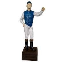 Classic Lawn Jockeys Blue Garden Statue Lawn-Jockey, 36" Height