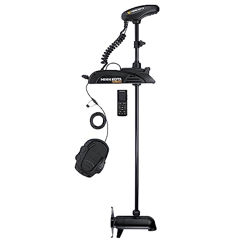 Minn Kota Terrova 112 lb. Thrust Trolling Motor with 72" Shaft, Dual Spectrum Chirp Sonar, Wireless Remote Black