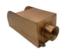 Custom Install Parts 4-Inch Smooth Copper Wall Scupper