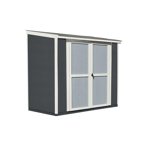 ShedMaster Sureline 8x4 Do-It-Yourself Wooden Storage Shed with Floor Kit - Does not Include Paint or Roofing Shingles