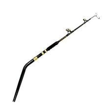EAT MY TACKLE Blue Marlin Short Dredge Rod with 80 Wide 2 Speed Reel Blue