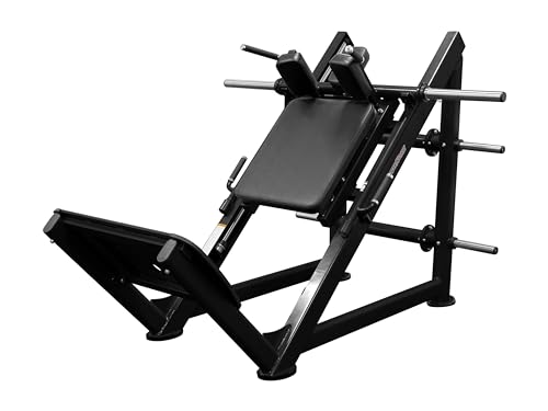 BK BodyKore Elite Series Hack Squat CF2175 Black and Silver