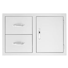 TrueFlame 30-Inch 2-Drawer & Access Door Combo