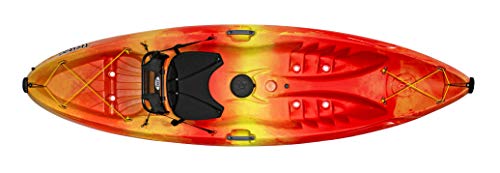 Perception Kayaks Tribe 9.5 Sit on Top Recreational Kayak Sunset