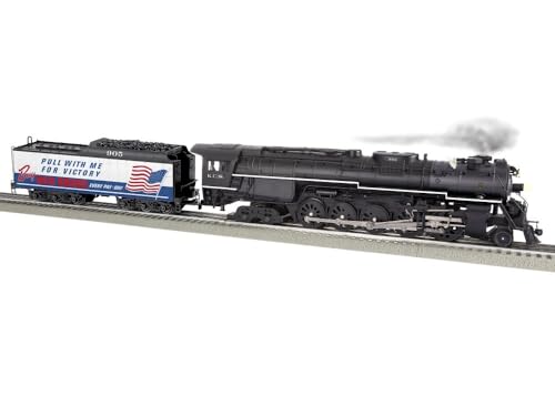 LIONEL TRAINS Kansas City Southern WAR Bonds Legacy 2-10-4 Steam Locomotive #905 O Gauge Black