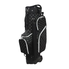 RJ GOLF RJ Sports Carter 14 Way Divider Top Transport Golf Cart Bag with Wheels/Handle Polka Dot