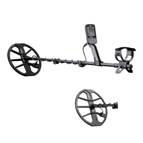 MINELAB Equinox 900 Multi-Frequency Collapsible Metal Detector for Adults Bundle with EQX 15 Coil
