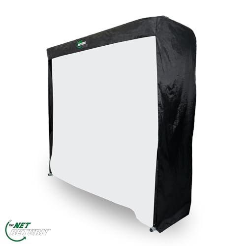 Net Return Large 9 Pro Series Golf Simulator Kit Black