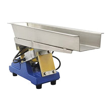 TECHTONGDA Mini Vibrating Feeder Conveyor Electromagnetic Powder Shaking Feeding Machine Half-Wave Rectifier Vibrating Feeding Machine 110V/220V