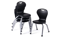 Schooled School Chair and Table Set Black