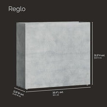 COSAPOTS Reglo Tall Planters Outdoor, Rectangular Indoor/Outdoor Box