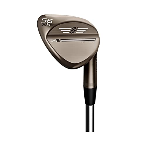 Titleist Men's SM9 Golf Wedge Brushed Steel