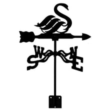 Weather Vane Stainless Steel Anti-Rust Weathervane Spray Paint Wind Vane Outdoor Sheds Yard Roof Barns Decoration Yard Indicating Wind Direction Measuring Tool B 35X50CM (E 35X50CM) (D 35X50CM)