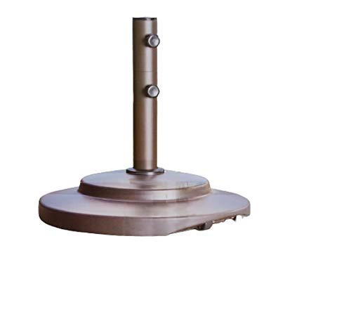 TeakStation Outdoor Garden Patio Round Metal Umbrella Base/Stand #33UmbrUS