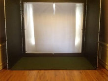 SPECTRUM GOLF SIMULATORS Golf Cage 10 x 12 x 5 1 inch with Net, Panels, Pads, and Screen
