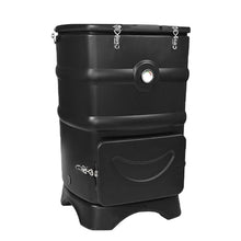 HUTOOLEE Garden Compost Bin, 110L Outdoor Composting Container with Thermometer, Continuous Fattening in 6-8 Weeks, for Fertilization of Vegetables, Food Crops