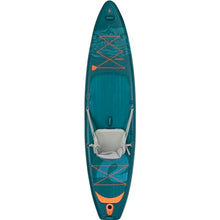 Retrospec Inflatable Stand Up Touring Paddle Board Deep Sea