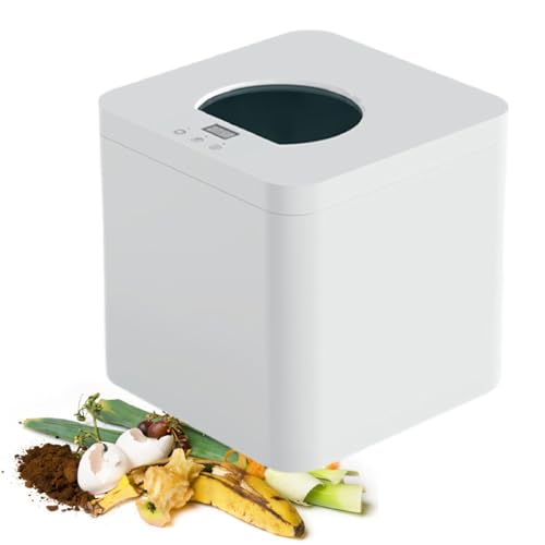 3.3L Compost Bin Indoor Odorless, Auto-Cleaning, Turn Food Waste to Fertilizer for Garden, Food Waste Compost Machine,110V
