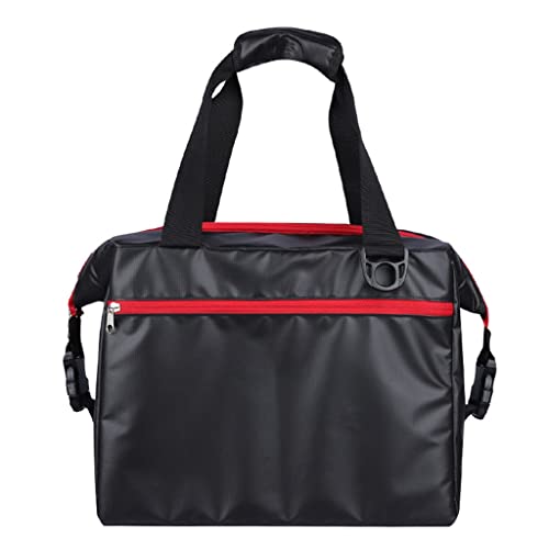 ASWRTYJO Insulation Bag Thickened Outdoor Ice Large-Capacity Portable Lunch Messenger(D)