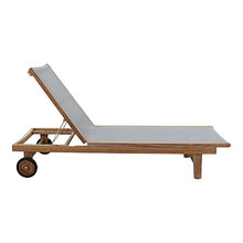 Courtyard Casual 5543 Deck Side Collection Chaise Loungers Natural