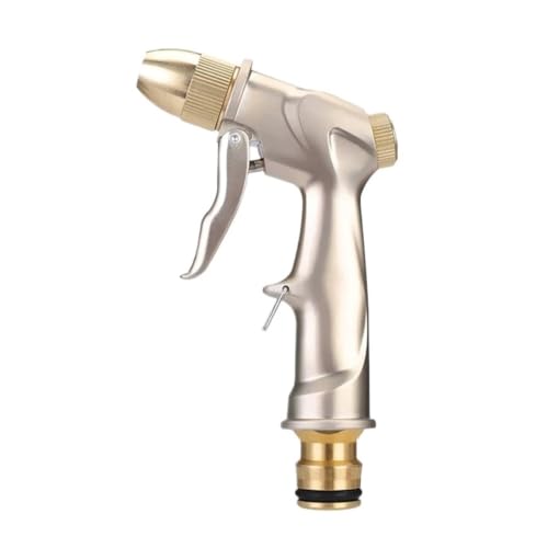 High Pressure Spray Water Gun Copper Alloy Metal Brass Nozzle Hose Sprinkler Wash Tool