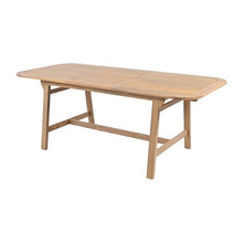 Christopher Knight Home Hawes Acacia Wood Extendable Dining Room Table for 4-6, Wooden Rectangular Extendable Dining Table, Solid Wood Farmhouse Outdoor Kitchen Table, Light Teak