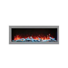 Amantii Birch Log Set with Deluxe Media Kit, Fireplace Decor with 15-Piece Set of Birch Logs, Fire Glass and Fire Stones, Electric Fireplace Upgrade for Stylish Firebox Display
