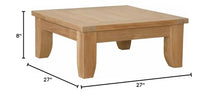 Anderson Teak Luxe Ottoman Teak