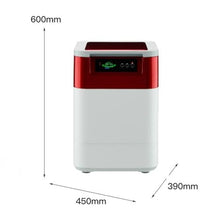 KJLYLPP 15L Electric Kitchen Composter, 470W Indoor/Outdoor Smart Kitchen Waste Composter, Odor-Free, Fertilizes Your Garden (B)