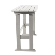 highwood Lehigh Counter Height Balcony Table, Harbor Gray