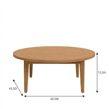Outdoor Escape Brown Teak Wood Outdoor Coffee Table with Durable Construction, Modern Design, 43.5 Inches Square, 1-Hour Thick Table Top