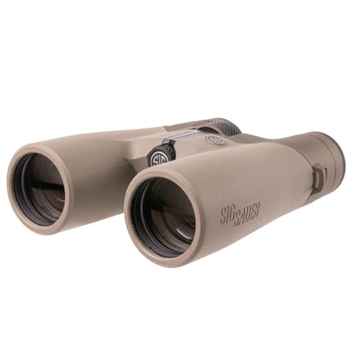 Sig Sauer Zulu10 HDX Waterproof Fogproof 12x50 Hunting Binoculars FDE