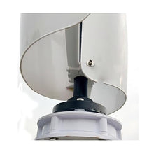 OLONETO 3000W High Power New Energy Tulip Wind Turbine Kit 12V 24V 48V Vertical Axis Maglev Disc Type External Wind Turbine with MTTP Controller (Color : White-B, Size : 48V)