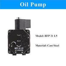 QIJUQKXI BFP21R5 BFP21L5 BFP21R3 BFP21L3 Oil Pump Diesel Burner Oil Pump with Burner Solenoid Valve Oil Burner Parts(BFP 21 L5)