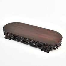 QUANGJN Pcs Plants Saucers Rectangular Round Head Base Solid Wood Base Flower Bonsai Base Vase Base Holder Plant Pot Saucers,