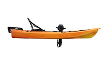 Riot Kayaks Mako 10 ft Kayak with Impulse Pedal Drive, Deluxe Yellow/Orange