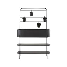 IBONSON Multi Tiered Plant Stand Indoor Outdoor Iron Garden Flower Stand Plant Rack Balcony Outdoor Floor-to-Ceiling Partition Green Plant Rack Corner Outdoor Plant Stand