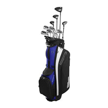 WILSON Wilson PlayerFit™ Complete Golf Set with Carry Bag - Men's Right Hand, Regular, Steel Blue/Black