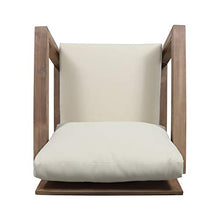 Christopher Knight Home Wayne Outdoor Acacia Wood Club Chairs (Set of 4), Brown and Beige