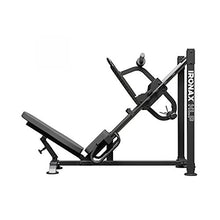 IRONAX XLP Leg Press - 45 Degree Angled Machine Compact for Fitness Black